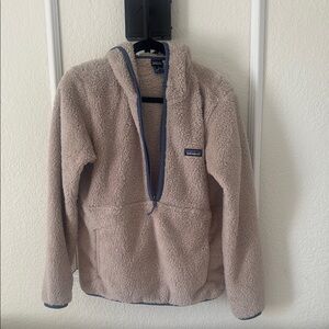 Patagonia Tan Fleece Jacket